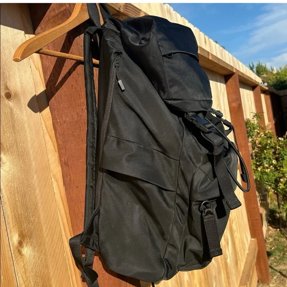 Black Rucksack Backpack - Picture 2 of 11